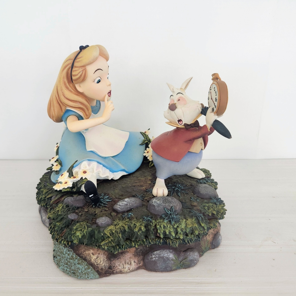 Markrita Alice in Wonderland and White Rabbit